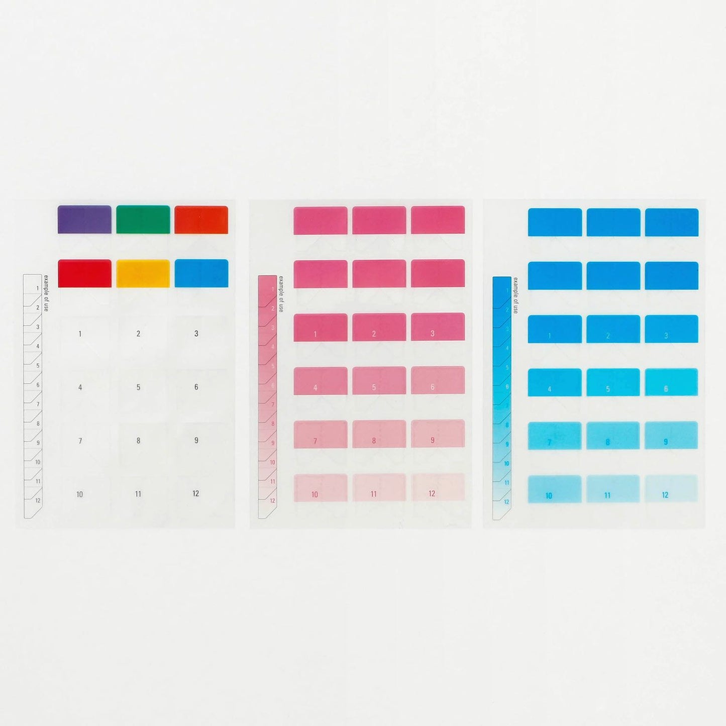 See-Through Index Sticker