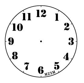 Clock Stamp L