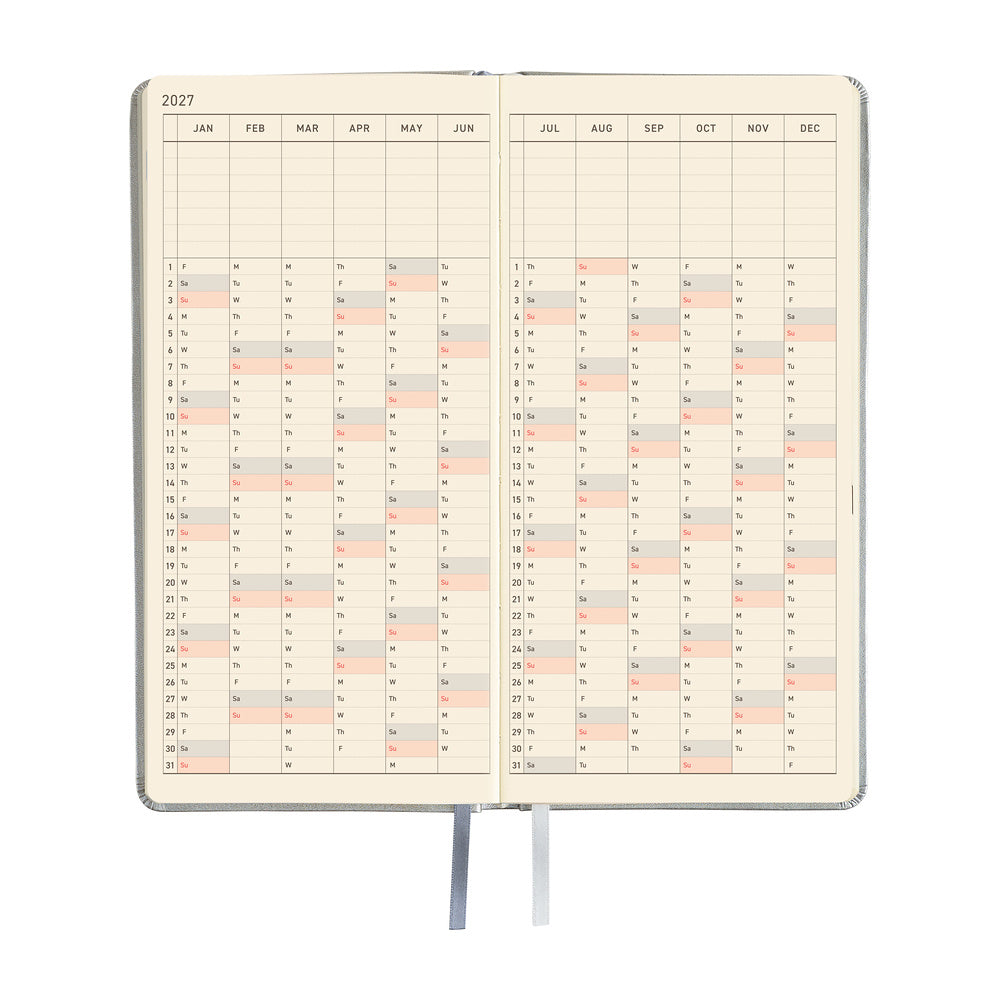 2027 Planner / Weeks Leather