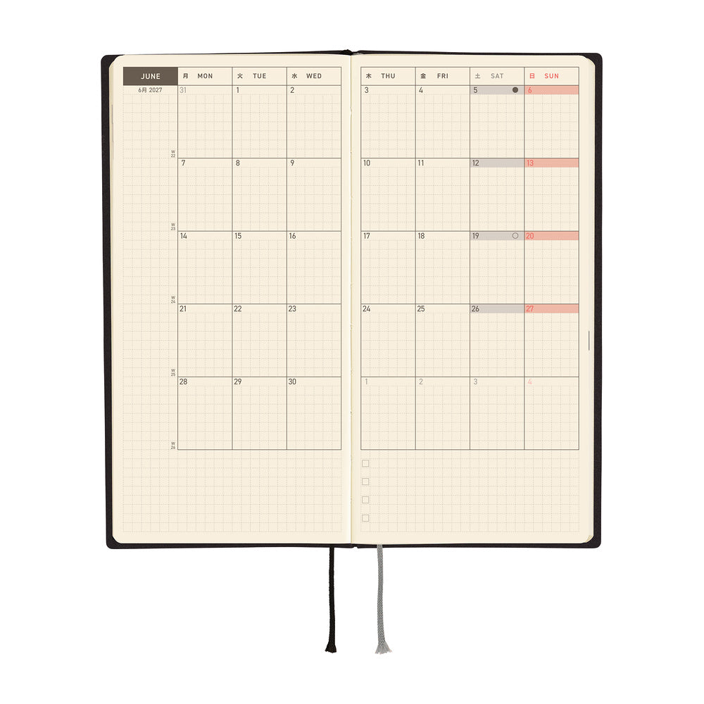 2027 Planner / Weeks White Line