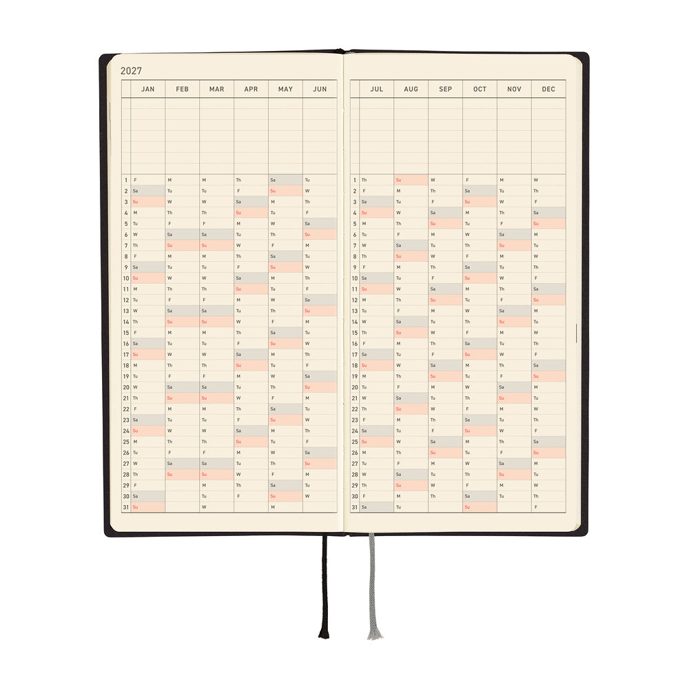 2027 Planner / Weeks White Line
