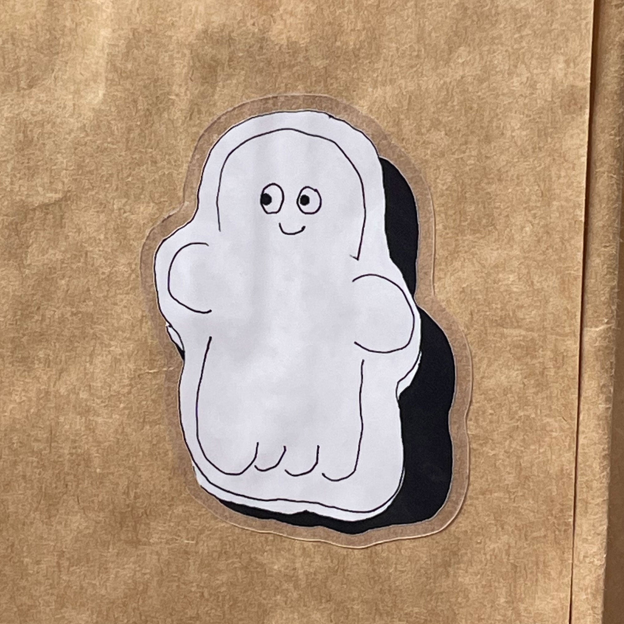 Ghost Sticker - Smile