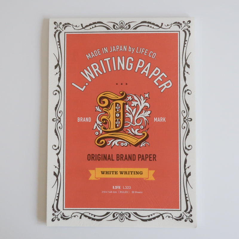 Letter Pad L323 / Portrait/ White (LIFE)
