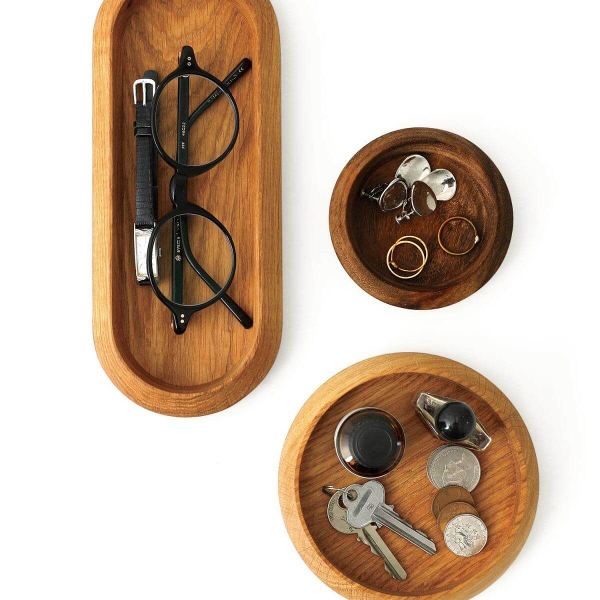 Wooden Tray Circle/ Small