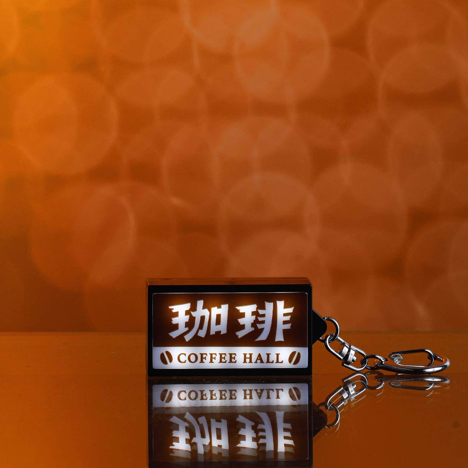 Neon Sign Keychain