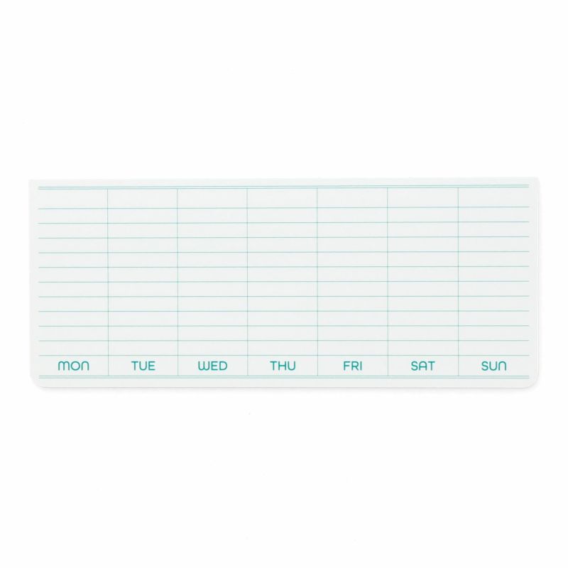 Sticky Memo Pad Weekly