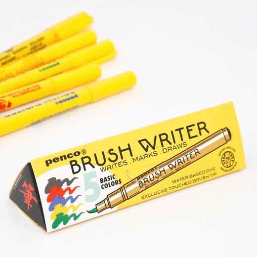 Brush Writer Pen Set