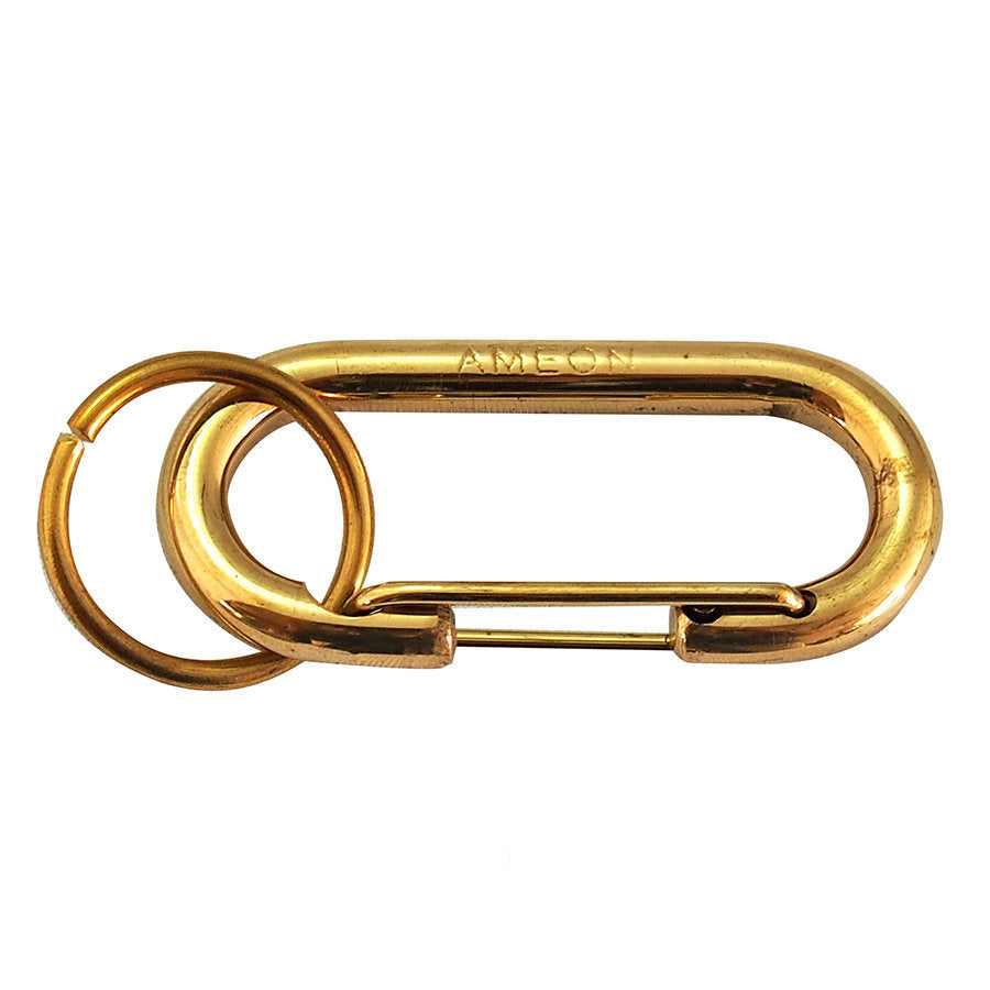 Brass Carabiner Key Chain (T/A)