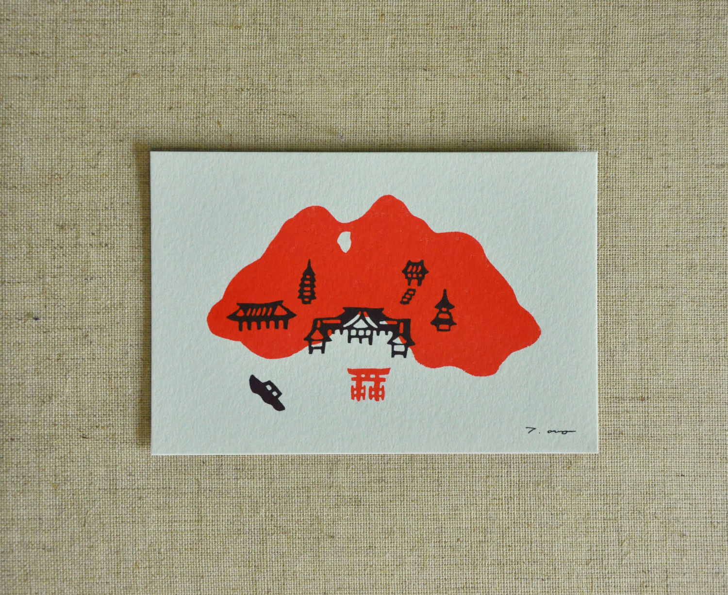 Postcard / Yotsume Dye House