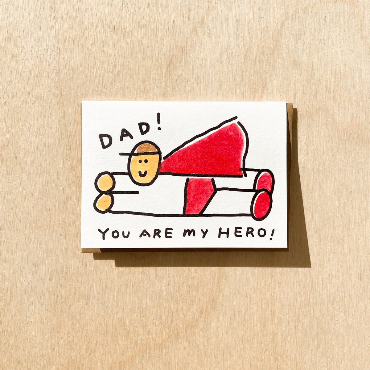 Card/ You are my hero Dad