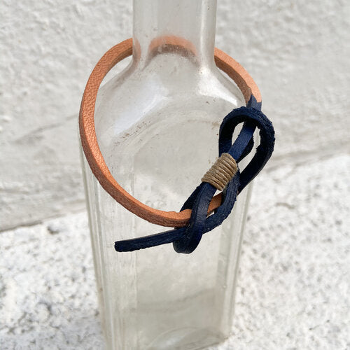 Leather Wrap Bracelet (MADE SOLID)