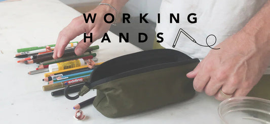 WORKING HANDS: Ryan Fenchel