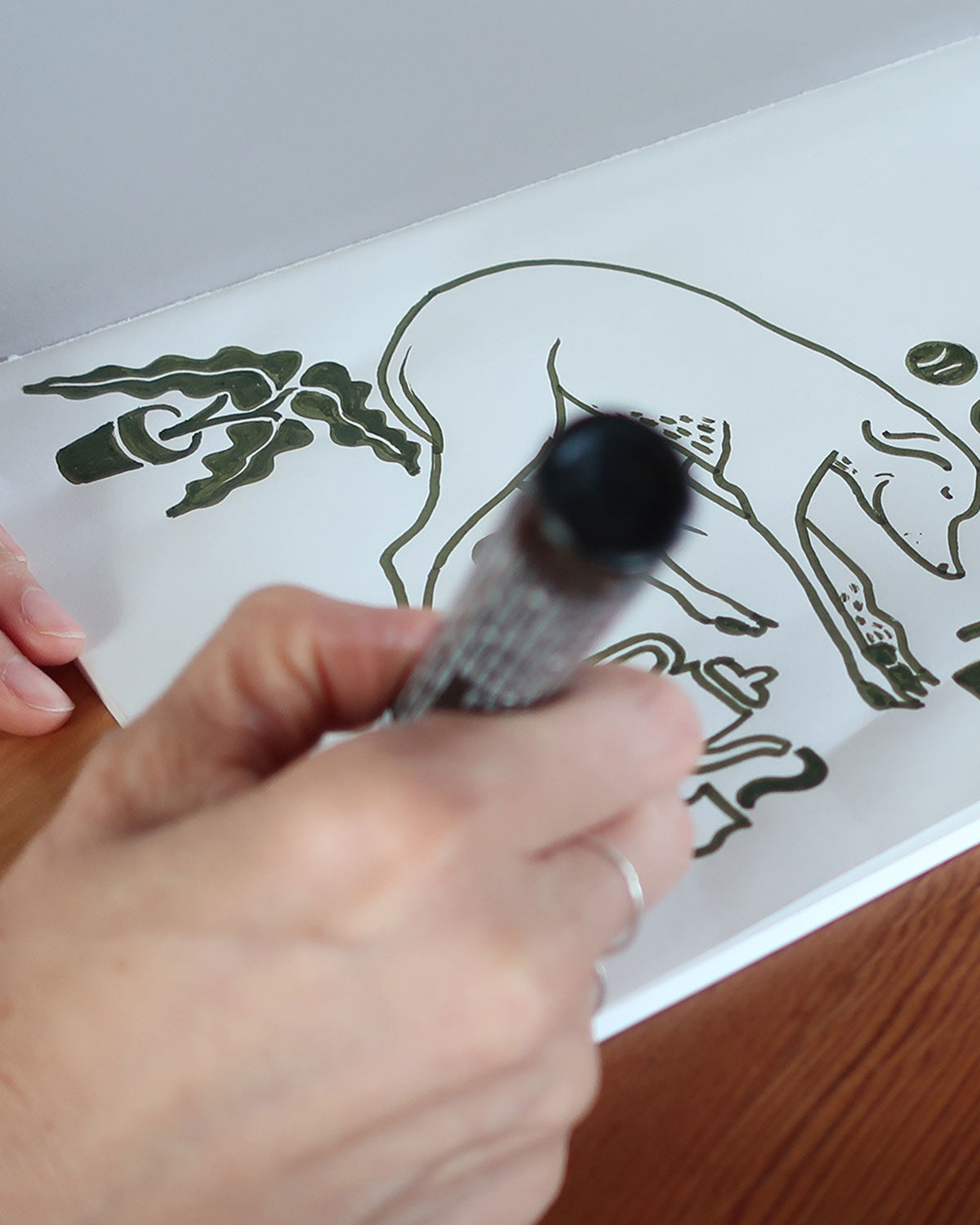 WORKING HANDS: Nancy Wu