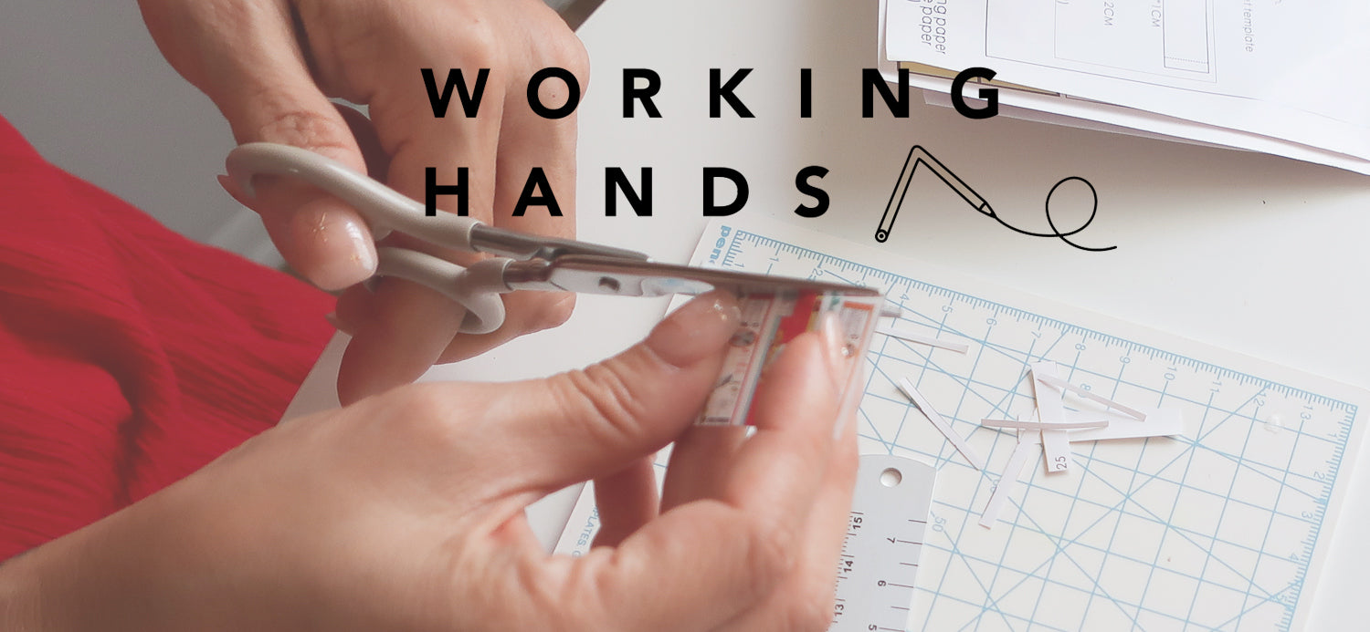 WORKING HANDS: Jenny Kwok