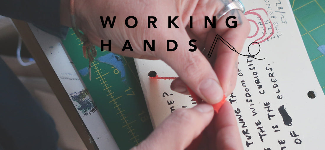 WORKING HANDS: Kris Chau