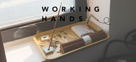 WORKING HANDS: Wyatt Conlon