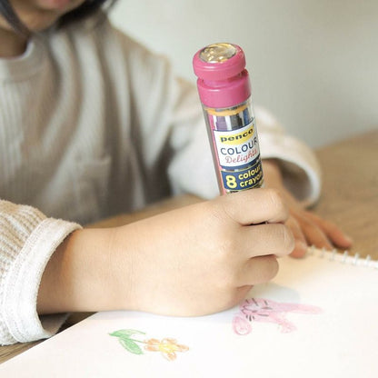 8 Color Crayon (PENCO)