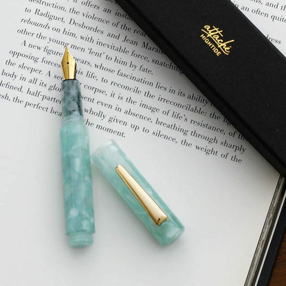 Marbled Fountain Pen / attaché