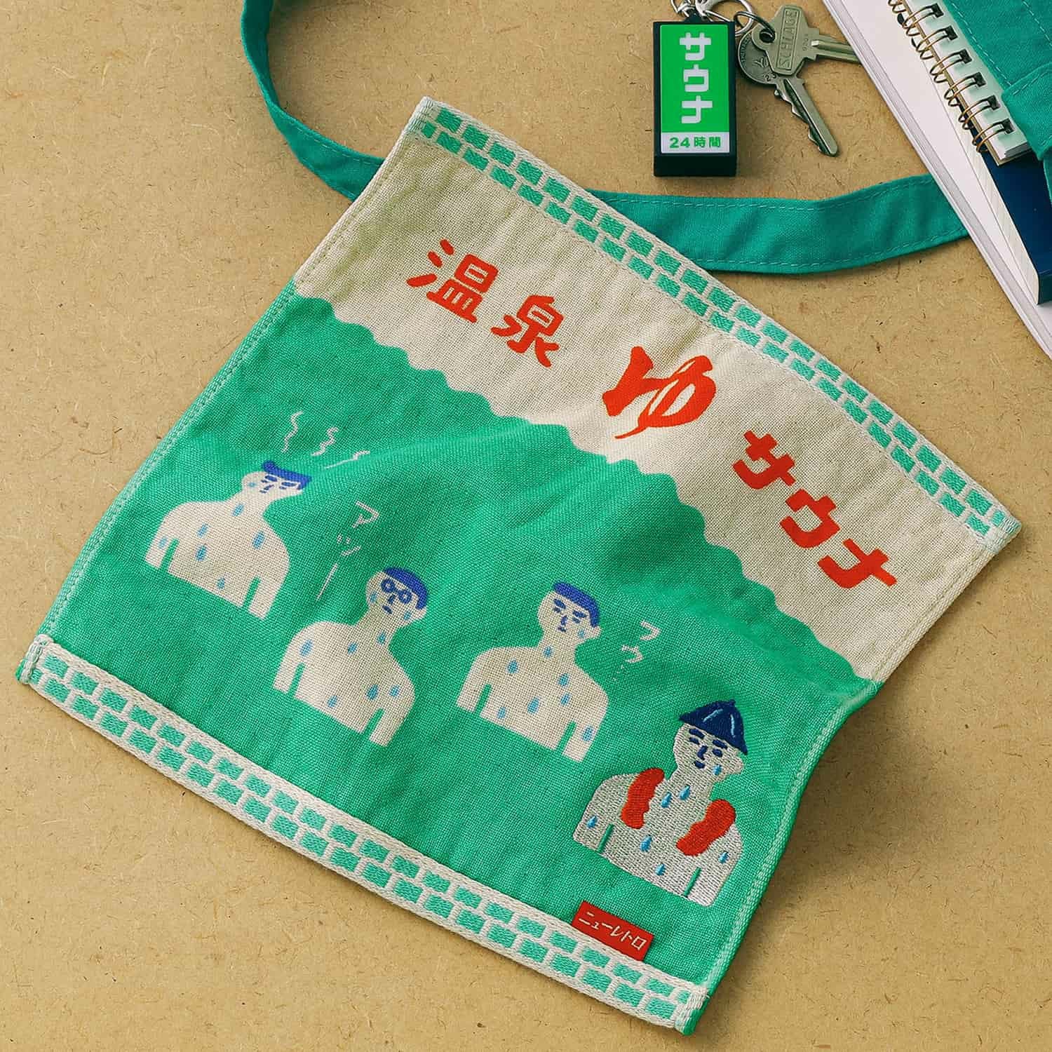 Retro Japanese Hand Towel - Thumbnail 3