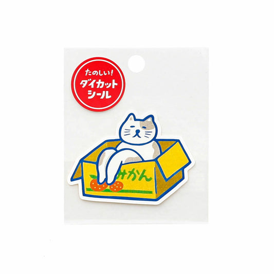Japanese Retro DieCut Sticker