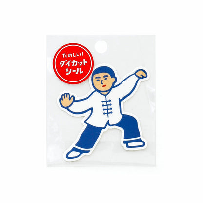 Japanese Retro DieCut Sticker