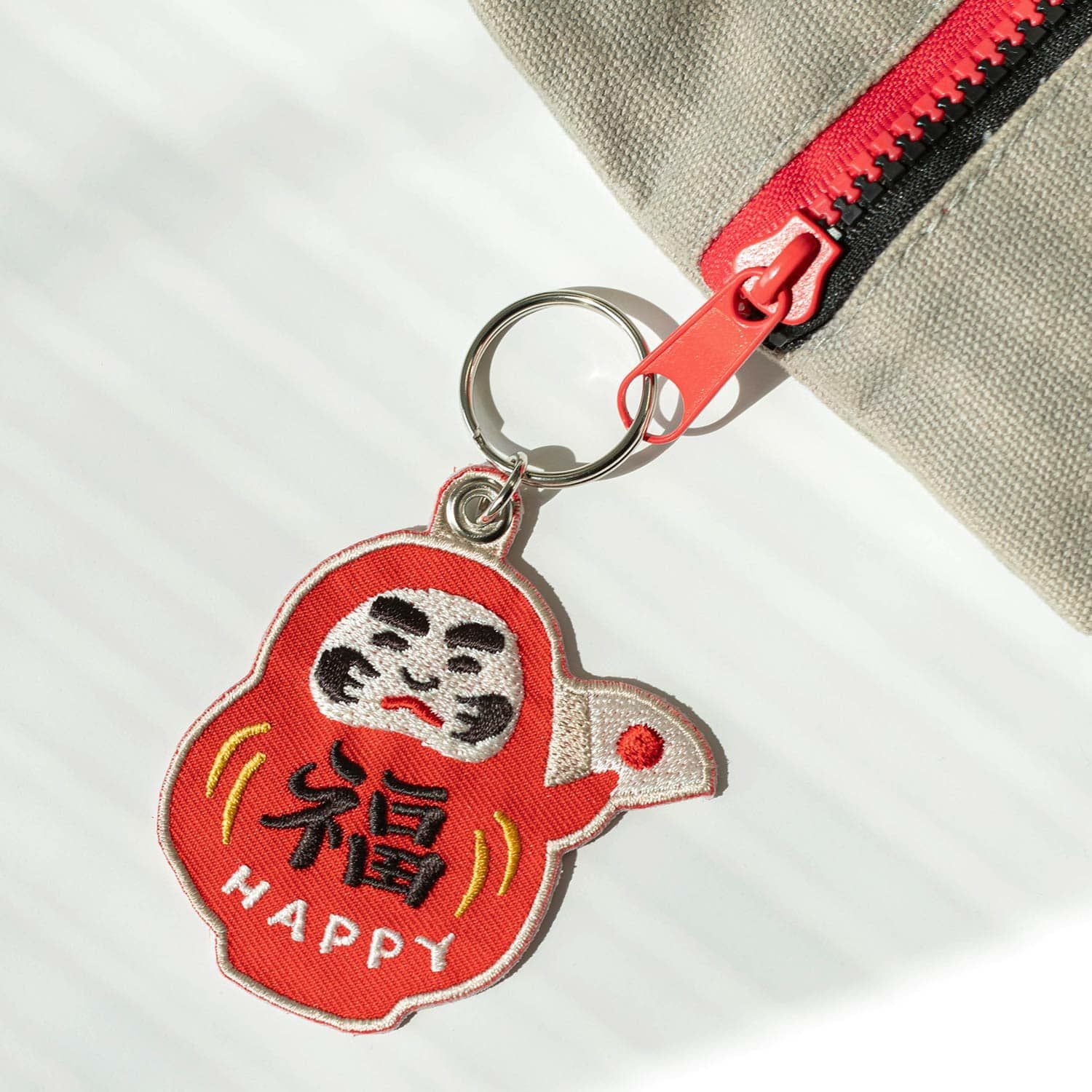 Stitch Work Key Chain / Japanese Motif