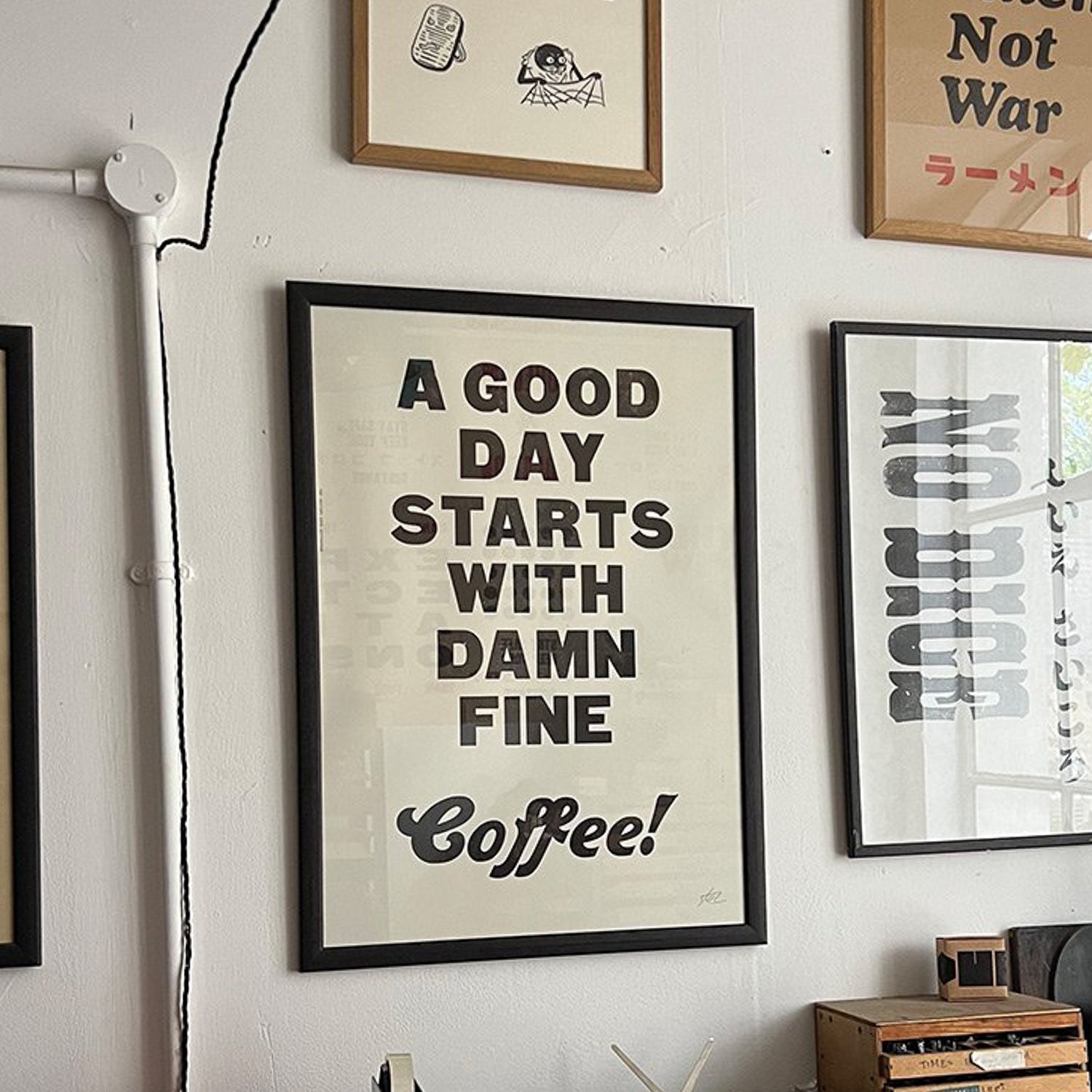 DAMN FINE COFFEE/ Poster