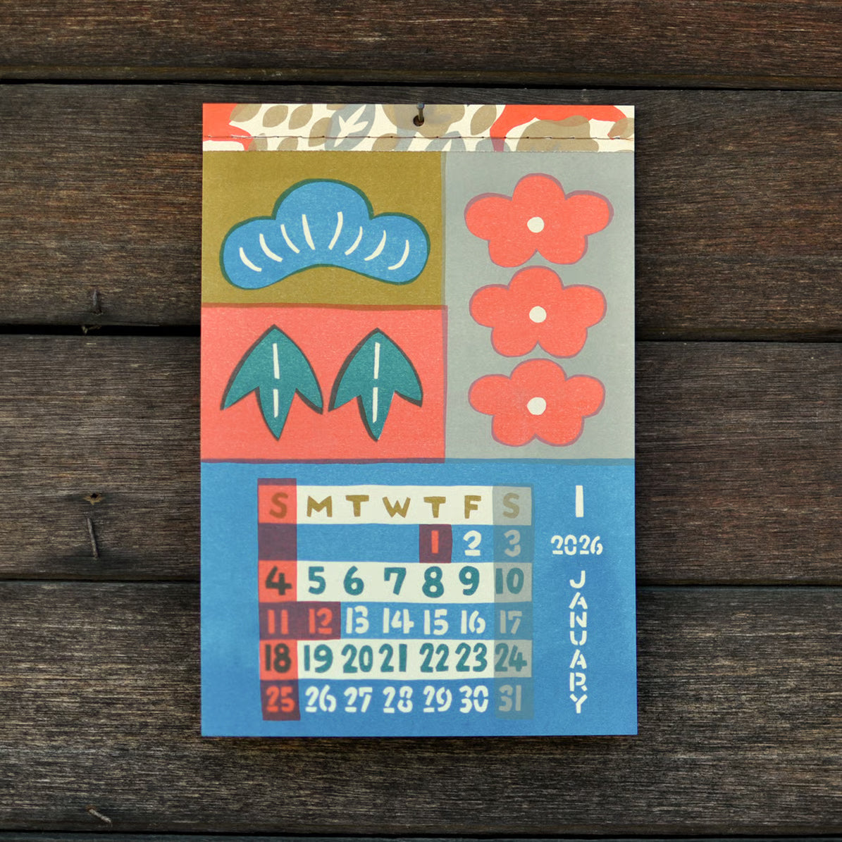 2026 Yotsume Calendar