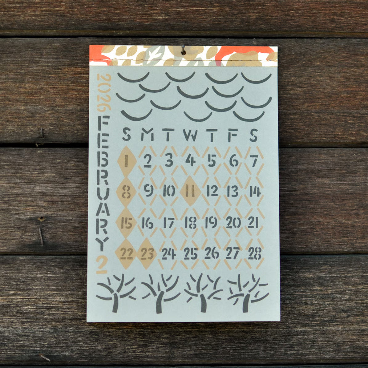 2026 Yotsume Calendar