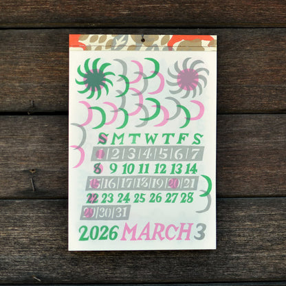 2026 Yotsume Calendar