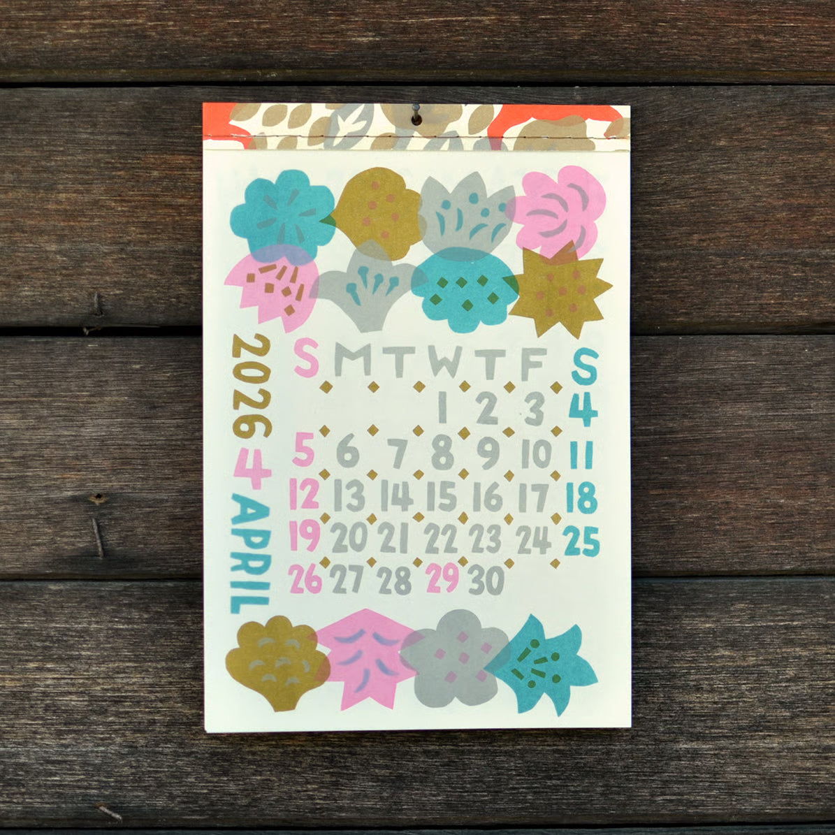 2026 Yotsume Calendar