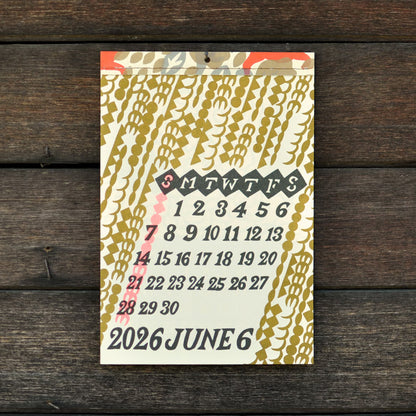 2026 Yotsume Calendar