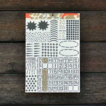 2026 Yotsume Calendar