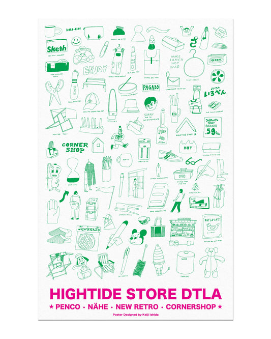 Keiji Ishida x Hightide Riso Print