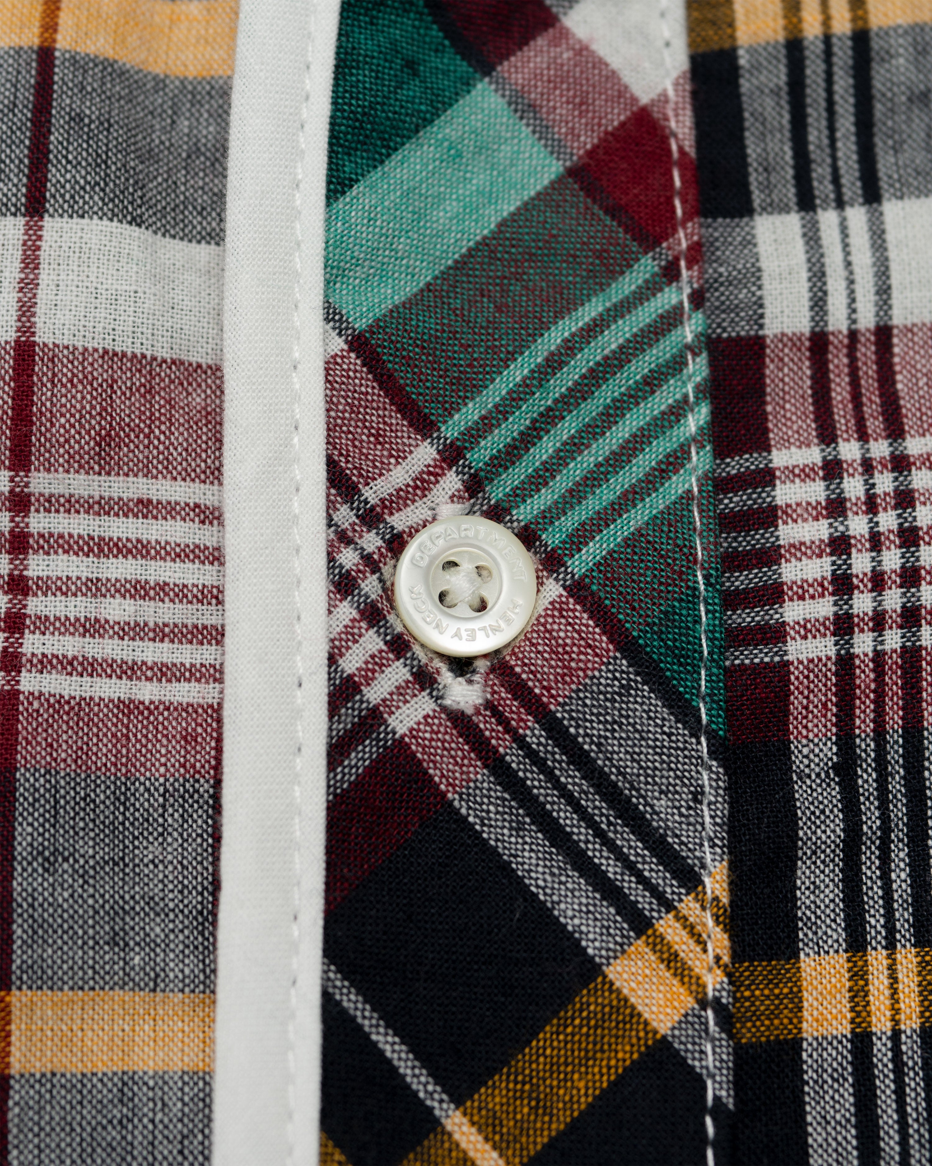 Henley Neck / Albert Madras Plaid
