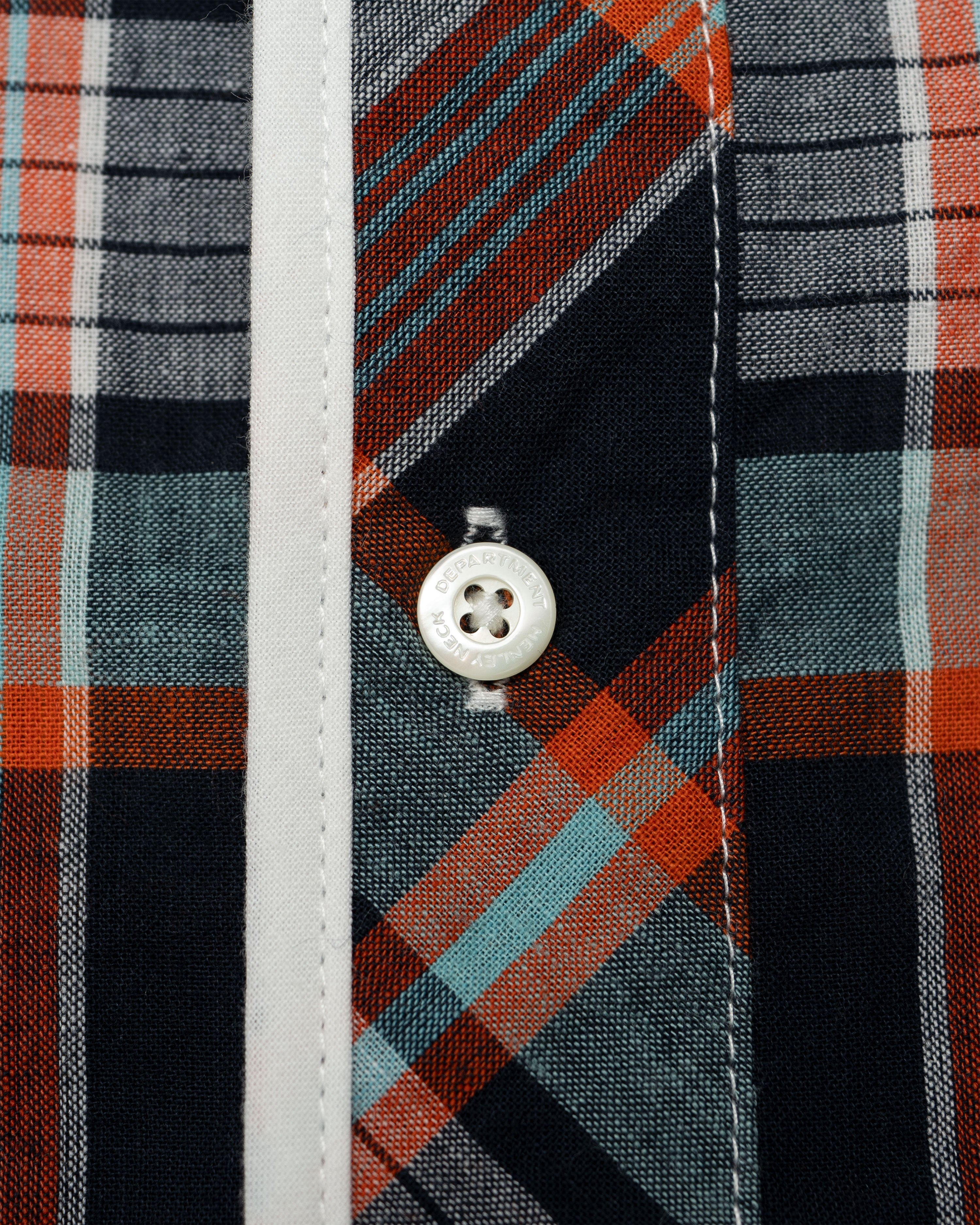 Henley Neck / Albert Madras Plaid