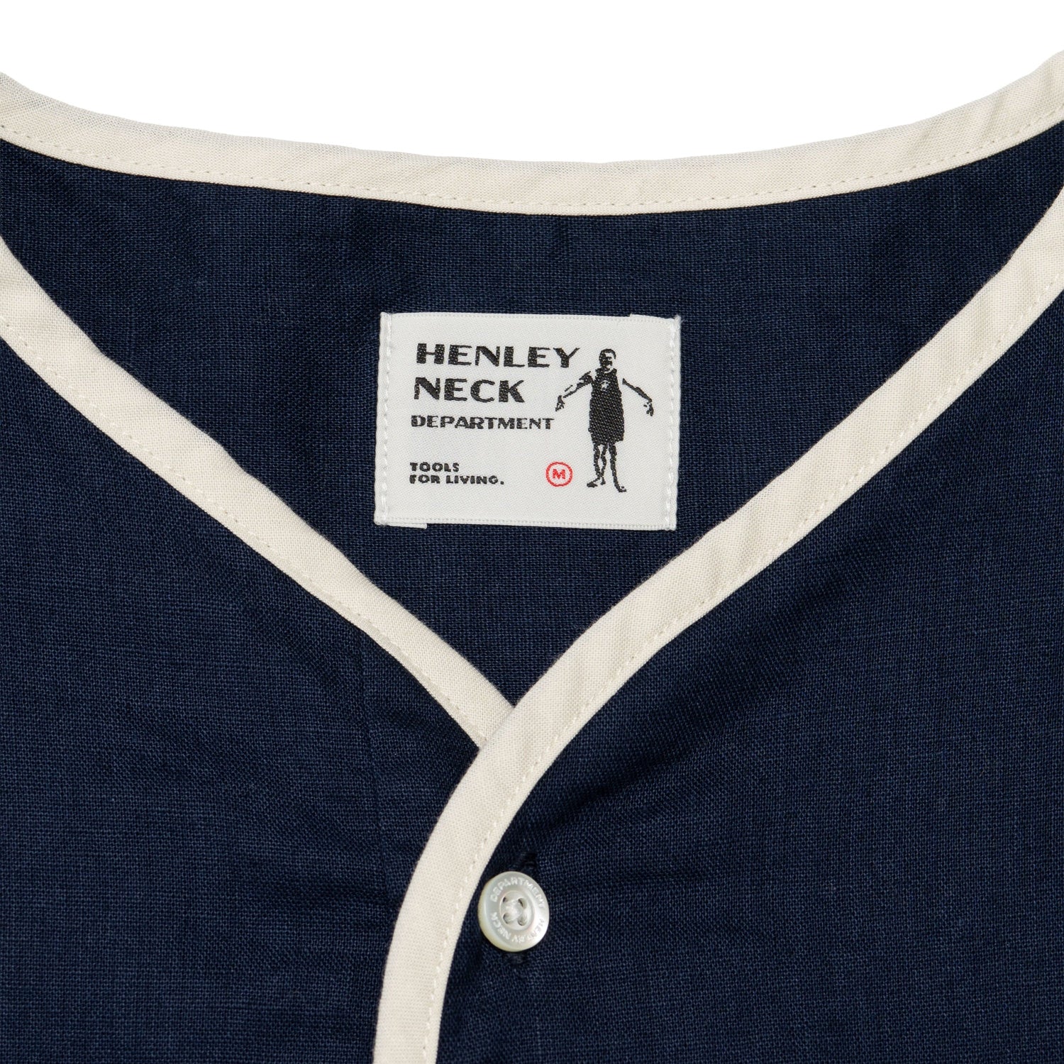 Henley Neck / Allen Cotton Linen