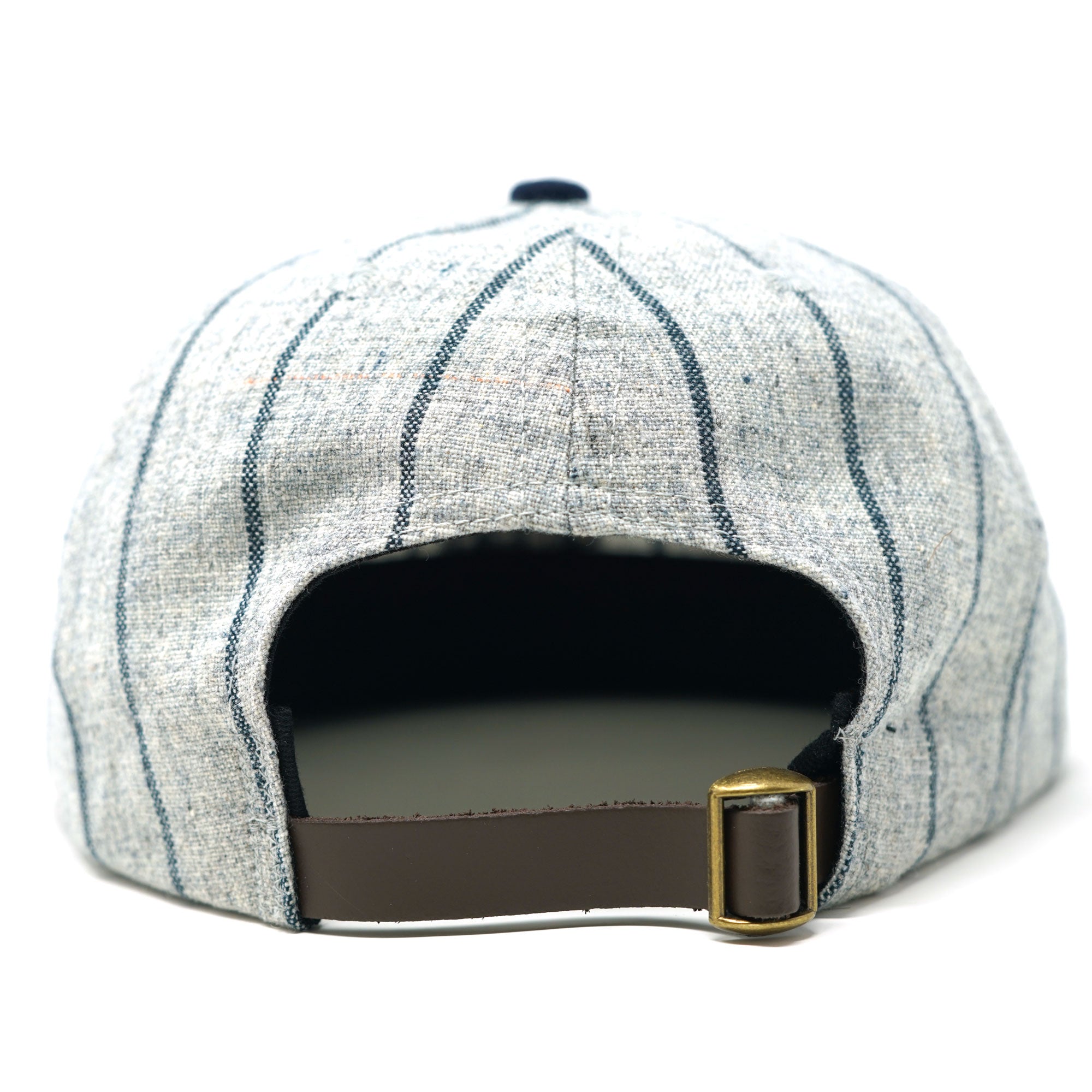 Fuben Logo Hat / Navy Pin Stripe