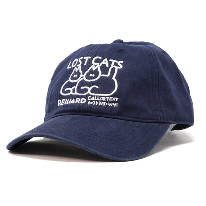 "Lost Cat" Hat / Navy