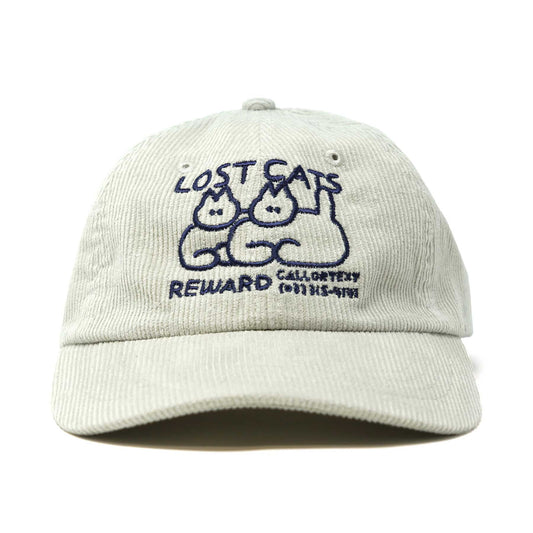 "Lost Cat" Hat / Cement Corduroy