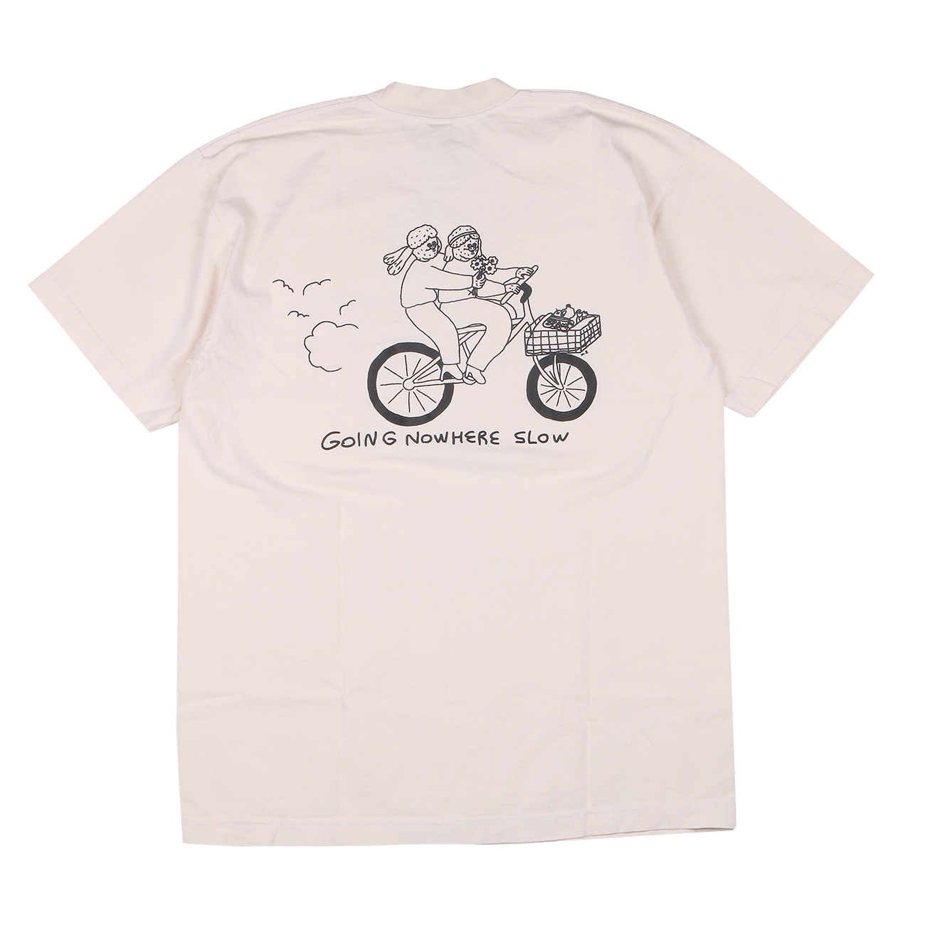 Going Nowhere Slow T-shirt / Cream