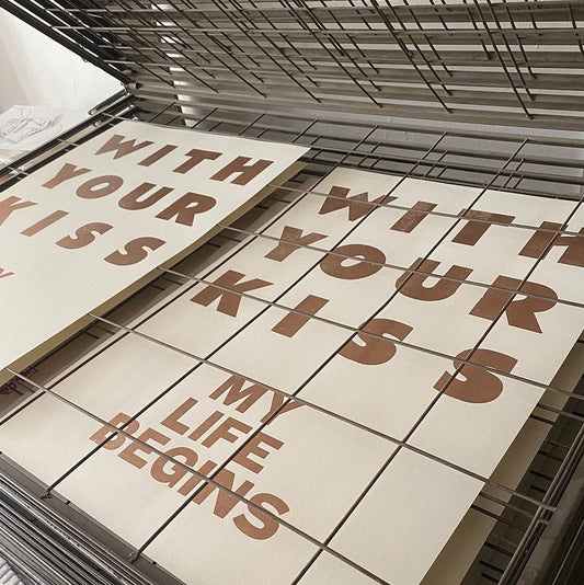 WITH YOUR KISS *NEW*/ Poster