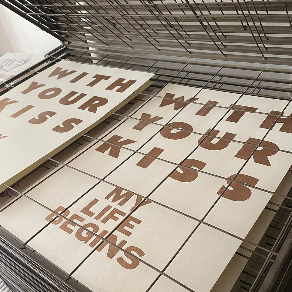 WITH YOUR KISS *NEW*/ Poster