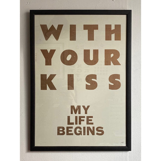 WITH YOUR KISS *NEW*/ Poster