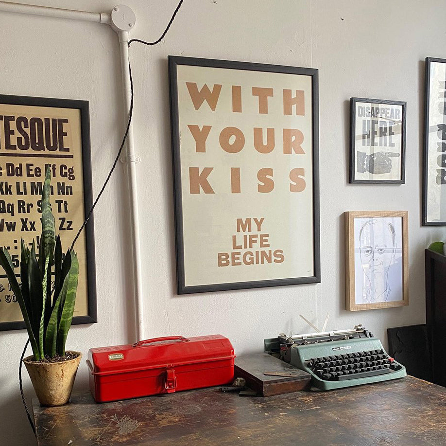 WITH YOUR KISS *NEW*/ Poster