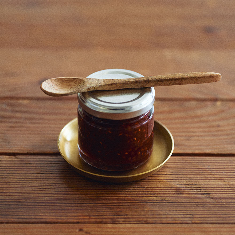 Fog linen work / Brass Plate Round