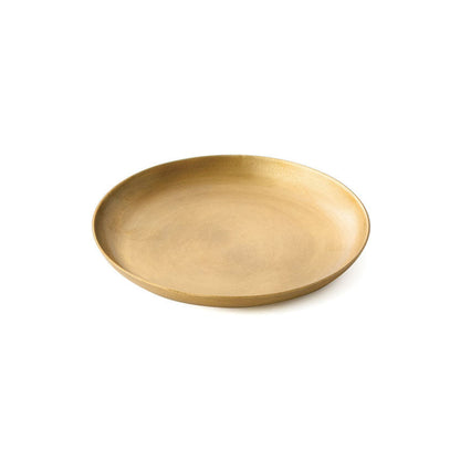 Fog linen work / Brass Plate Round