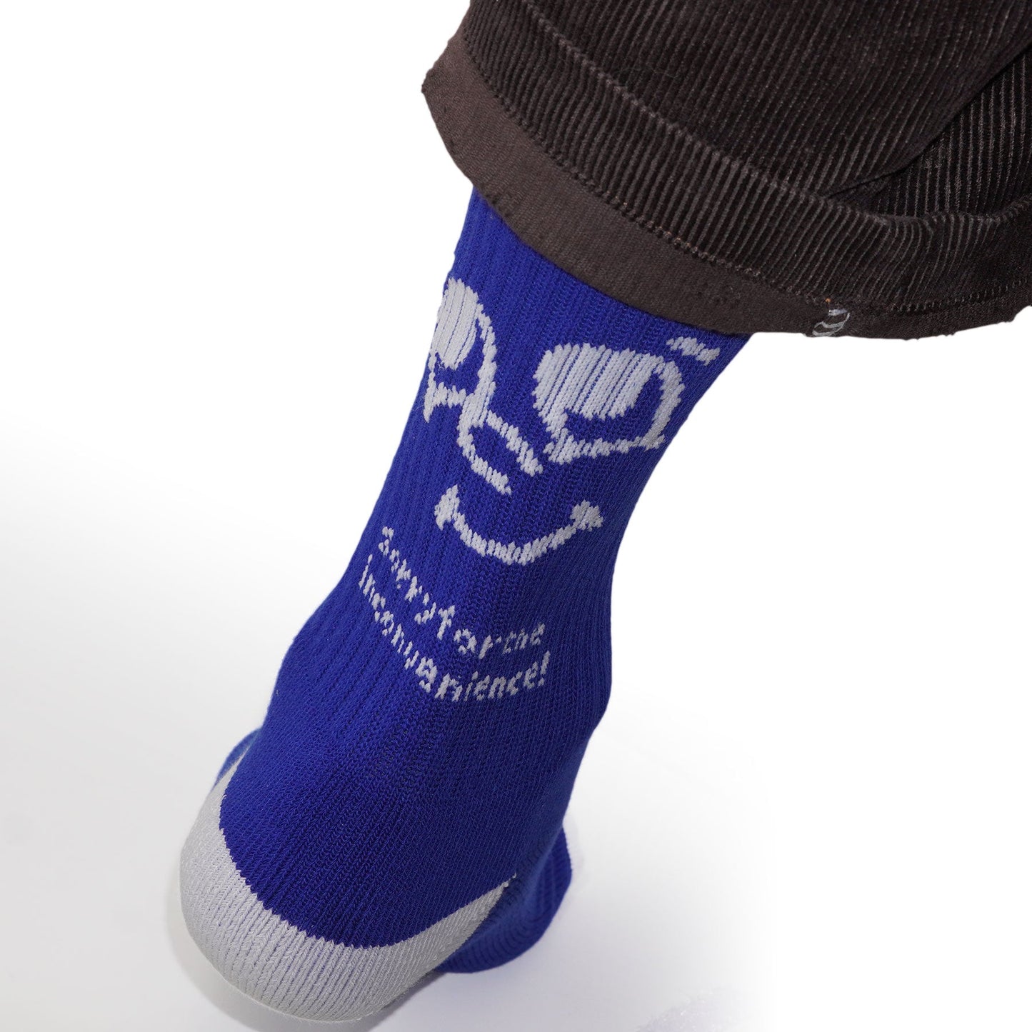 Kanban Face Socks-Royal Blue