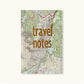 Travel Notes Vintage Map
