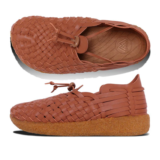 LATIGO/ Vegan Leather/ Crepe/ Whiskey Tan (Malibu Sandals)